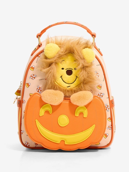 Disney Handbags - Disney Winnie the Pooh Lion Pooh Bear
Pumpkin Mini Backpack